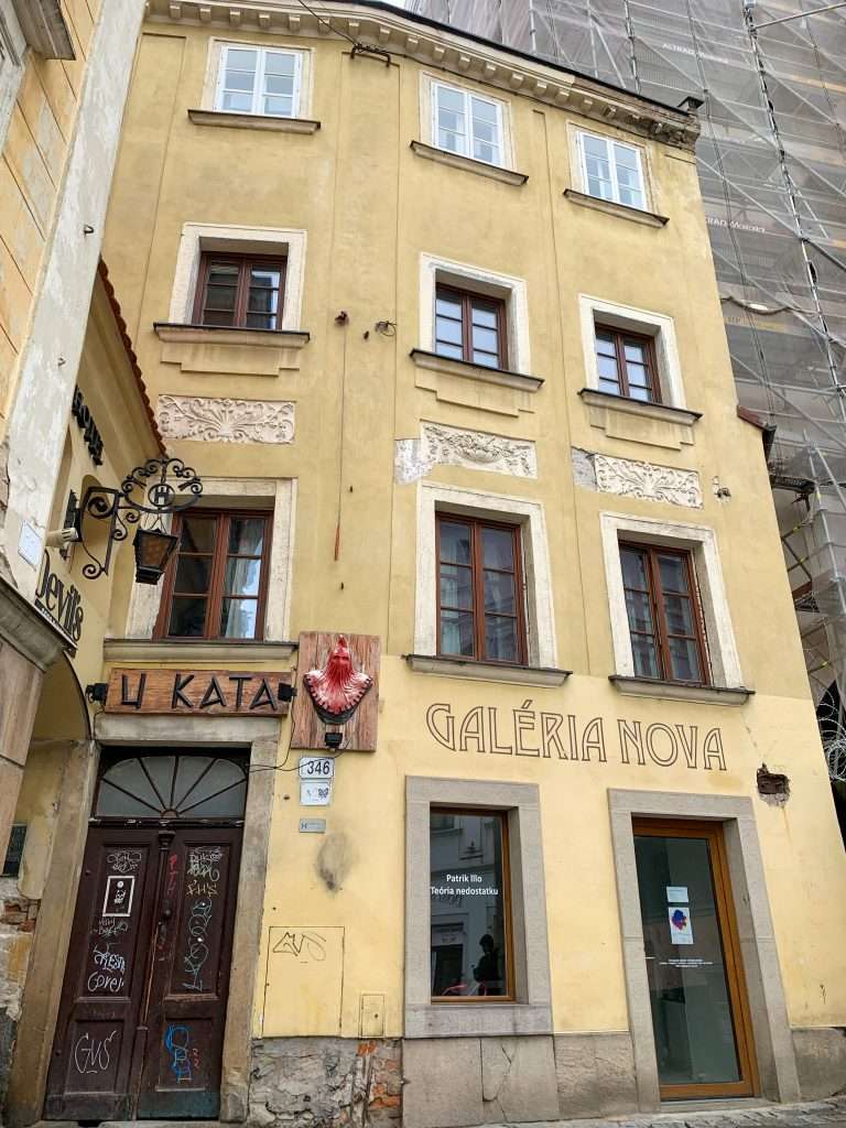 Image shows Bratislava's Executioners House