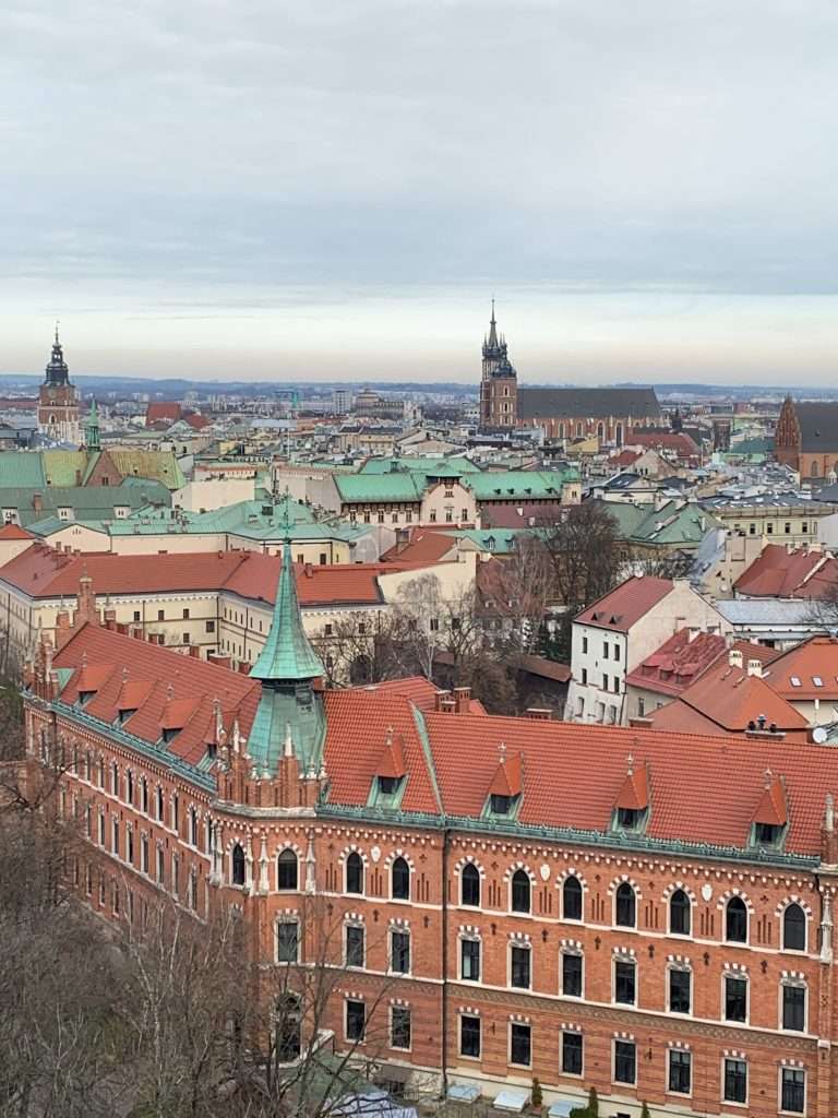 One of the best things to see in Krakow is the view from the top of Wawel Cathedral
