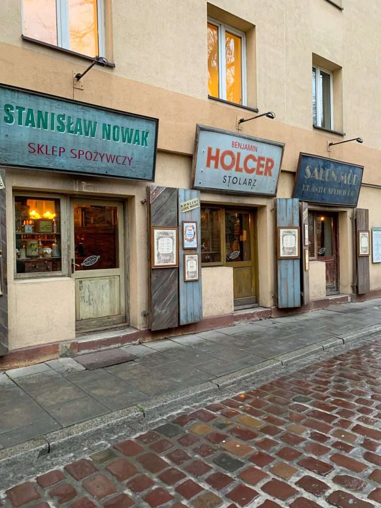 One of the best things to see in Krakow are the streets of the Kazimierz district